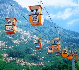 VŨNG TÀU – CÁP TREO NÚI LỚN – HỒ MÂY