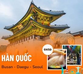 BUSAN - DAEGU - SEOUL 6 NGÀY 5 ĐÊM 