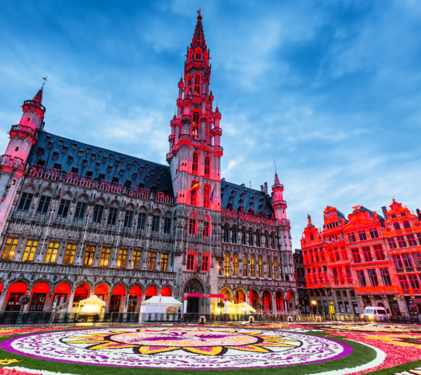 CHÂU ÂU: ĐỨC - HÀ LAN - BỈ - PHÁP 8N8Đ