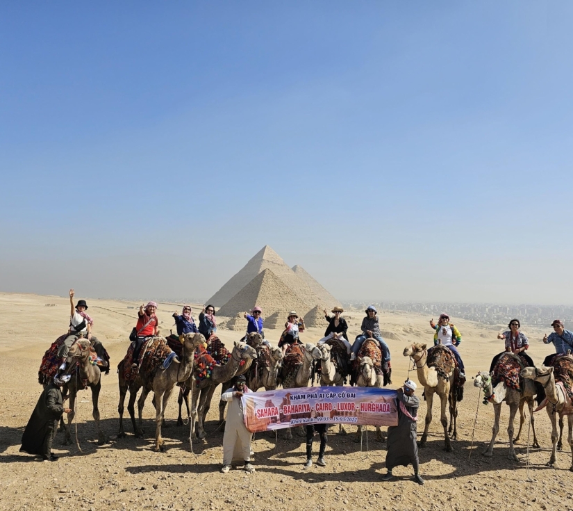 CAIRO - BAHARIYA – ALEXANDRIA - ASWAN - LUXOR - BIỂN ĐỎ