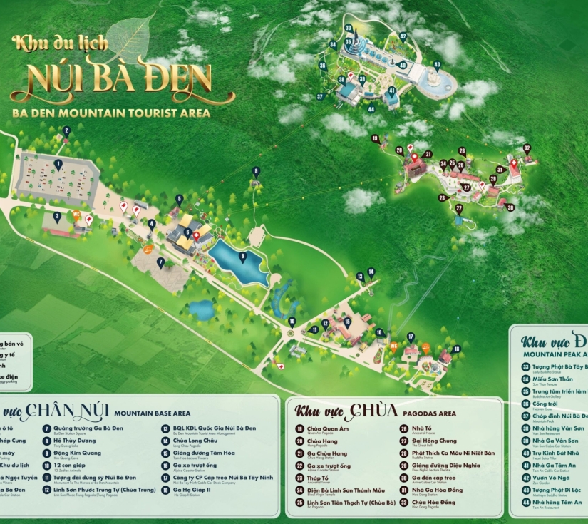 TOUR HÀNH HƯƠNG NÚI BÀ ĐEN – TÒA THÁNH TÂY NINH 1 NGÀY