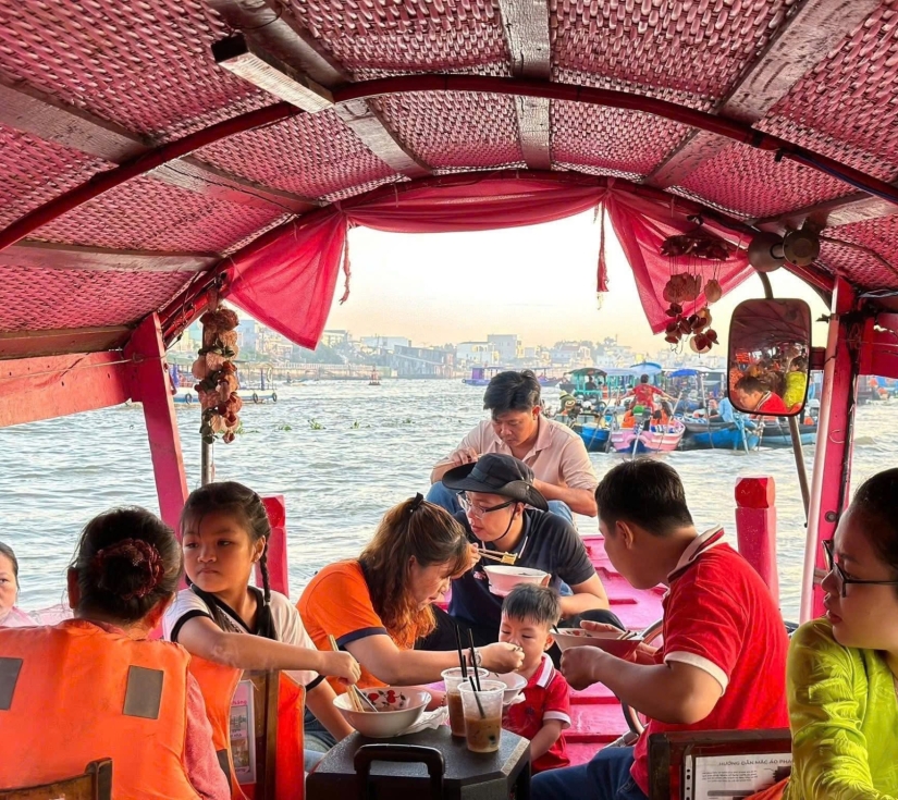 MỸ THO - CẦN THƠ - CHỢ NỔI - CỒN SƠN - VƯỜN TRÁI CÂY