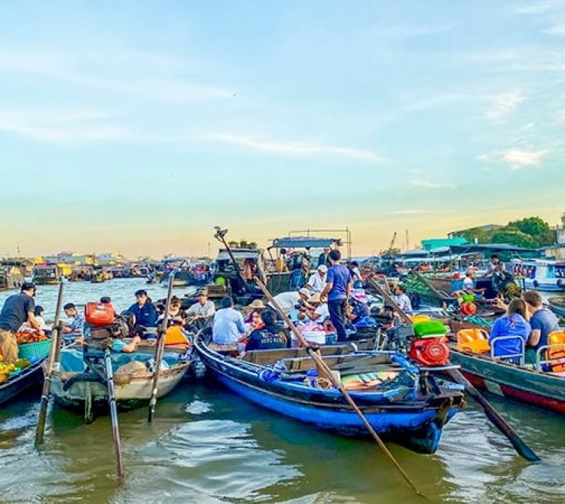 MỸ THO - CẦN THƠ - CHỢ NỔI - CỒN SƠN - VƯỜN TRÁI CÂY