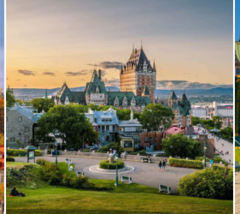 Liên tuyến Tây - Đông: VANCOUVER - VICTORIA - OTTAWA - TORONTO - NIAGARA FALLS - THOUSAND ISLANDS