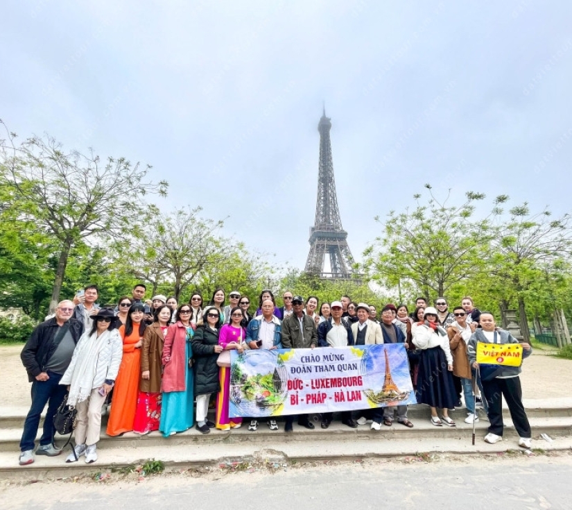 TÂY ÂU: HÀ LAN - ĐỨC - LUXEMBOURG - PHÁP - BỈ 10N9Đ