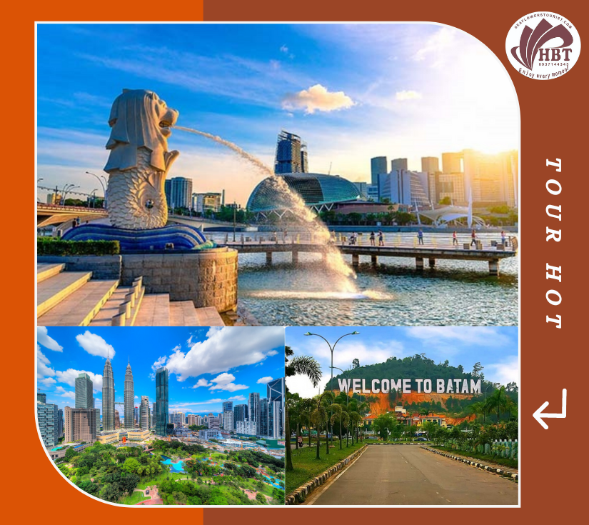 TOUR LIÊN QUỐC GIA " SING - MA -IN " 05 NGÀY 04 ĐÊM 