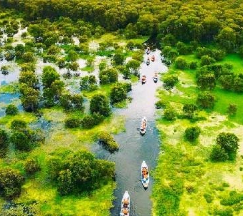 TOUR MIỀN TÂY 2N2Đ: QUẦN ĐẢO BÀ LỤA – RỪNG TRÀM TRÀ SƯ